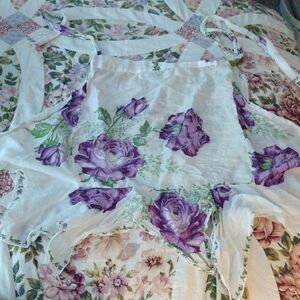 Vintage Child's Floral Apron